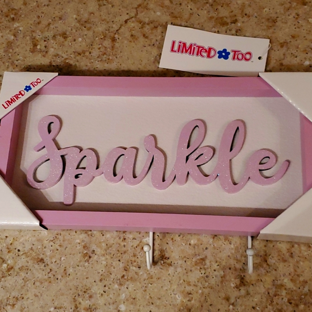 Limited Too SPARKLE wall decor